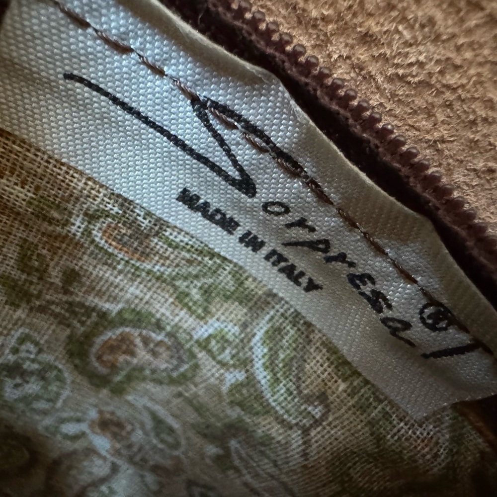 Sorpresa! Made in Italy Genuine Leather Vintage Crossbody - Picture 12 of 16